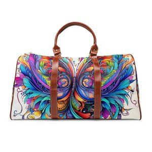 Travel bag gift,Unisex travel bag,  Everyday Travel Bag, Colorful Travel Bag